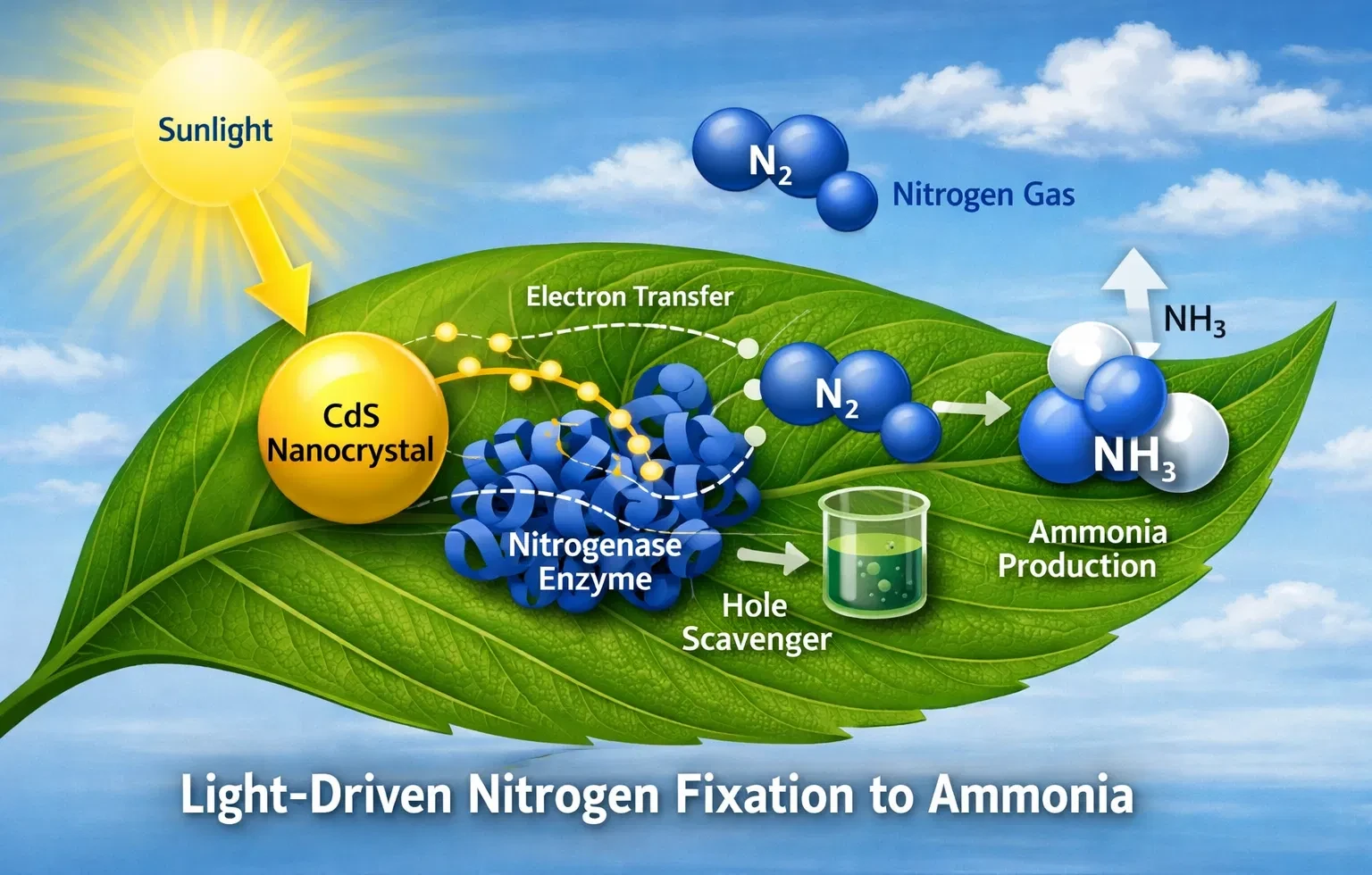 световая технология синтеза аммиака
